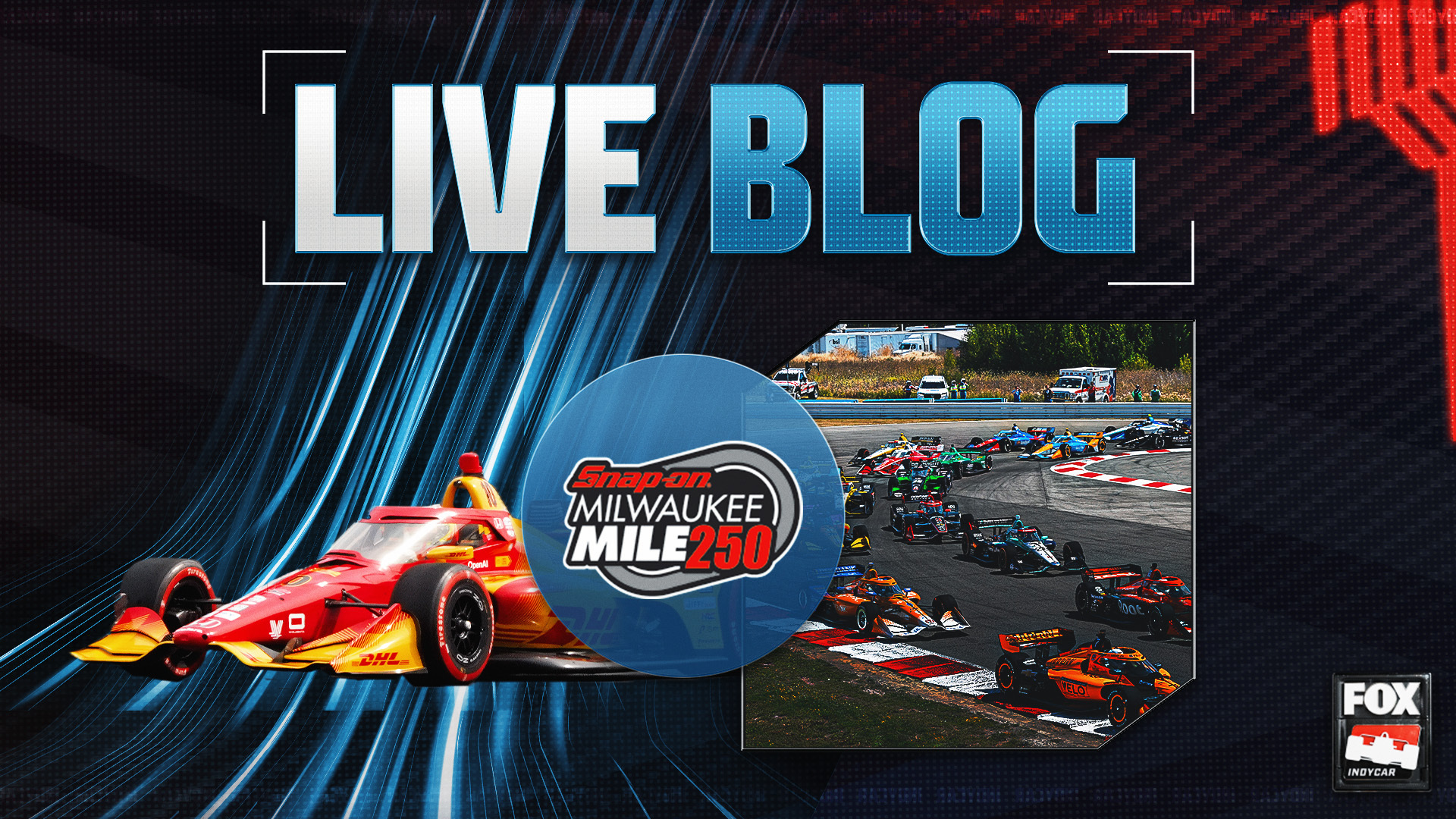 Milwaukee Mile 250 به روزرسانی های زنده ، رتبه بندی: نقاط برجسته مسابقه IndyCar