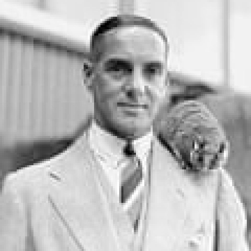 herbert sutcliffe with some kind of guinea-pig type animal on his shoulder