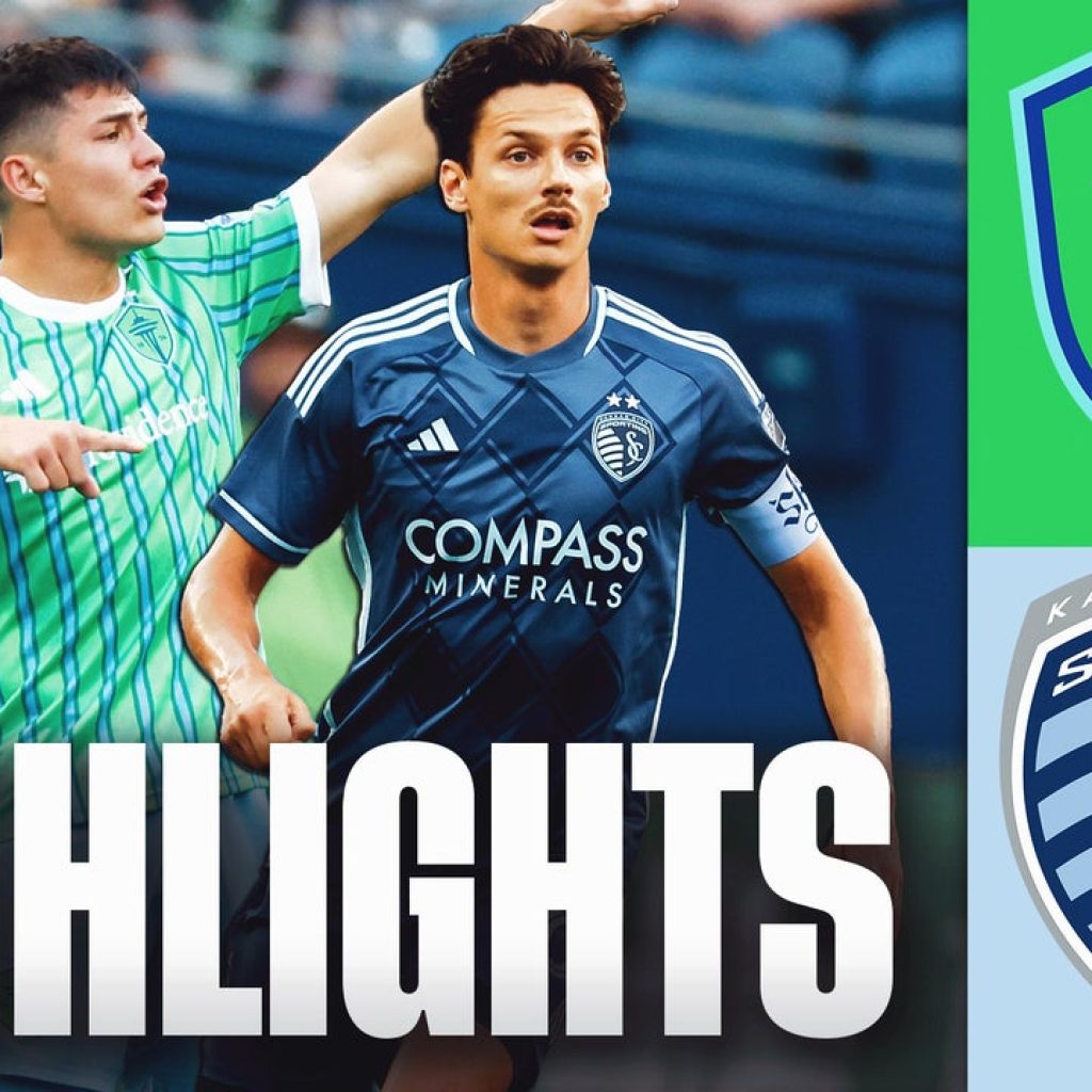 Seattle Sounders در مقابل Sporting Kansas City Highlights | MLS | روباه فوتبال