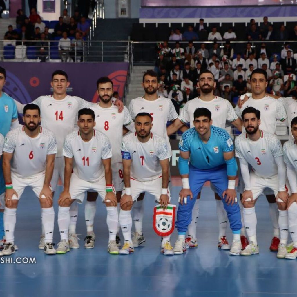 گروه فوتسال ایران با مراکش، افغانستان و تاجیکستان