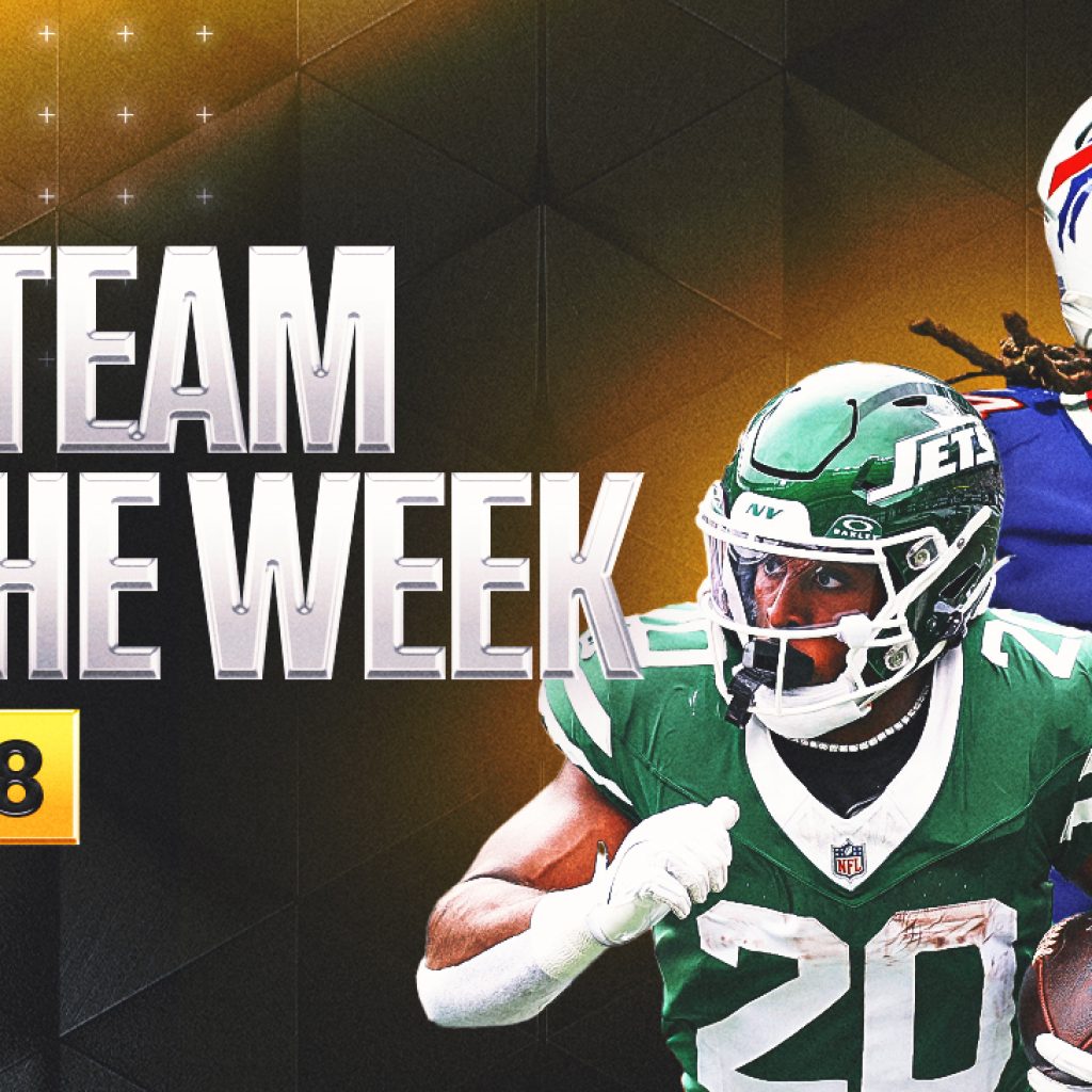 NFL Week 8 Team of Week: ستاره های دویدن پشتی. جردن لاو یکشنبه شب را شگفت زده می کند