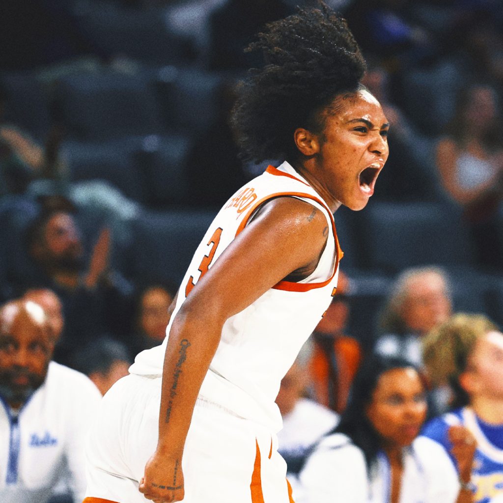 شماره 4 تگزاس از شماره 3 UCLA جلوگیری می کند و به مسابقات قهرمانی دوران بازیکنان می رسد