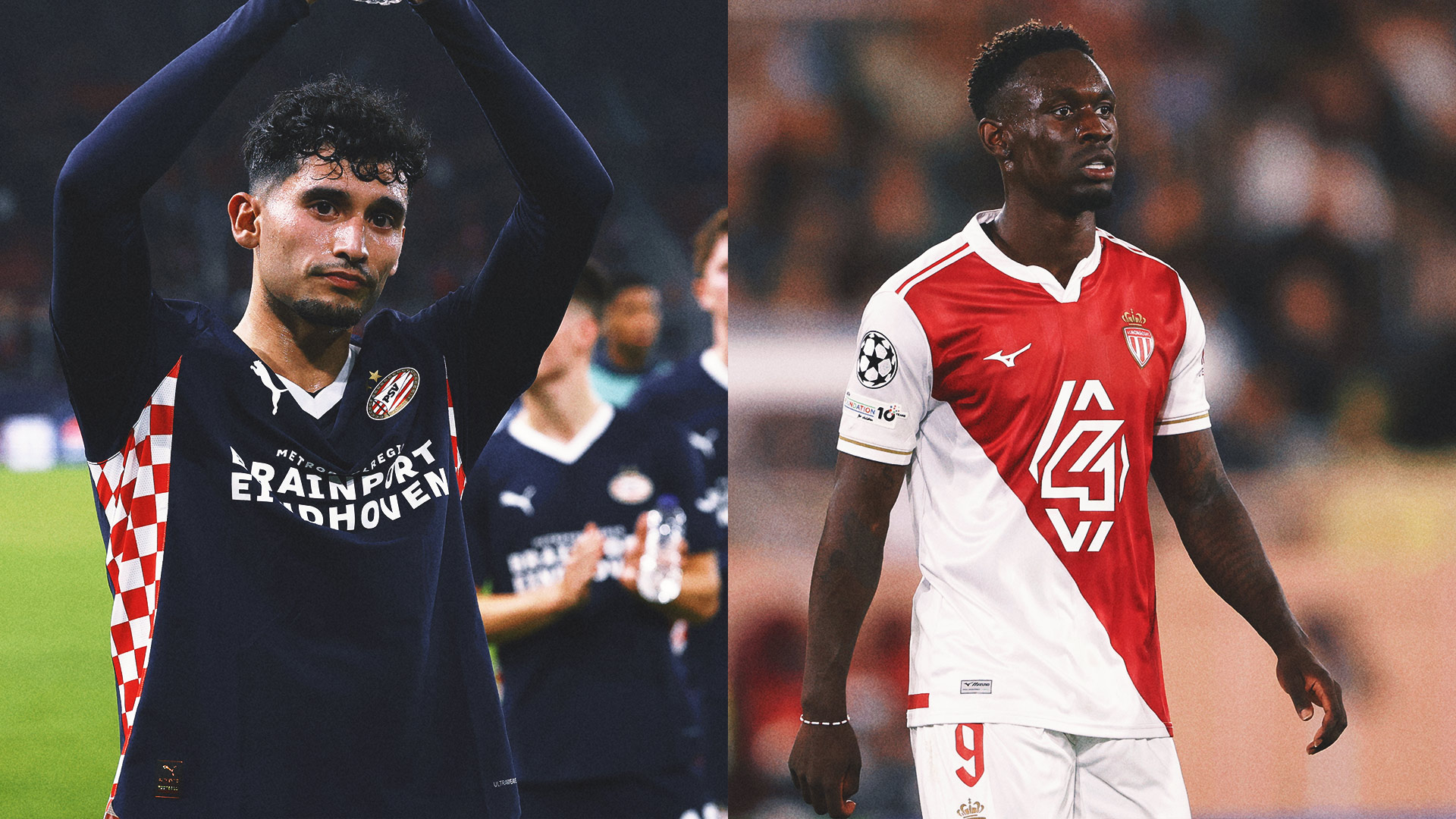 ریکاردو پپی و فولارین بالوگون دو نفره مردان آمریکا در لیگ قهرمانان اروپا گلزنی می کنند